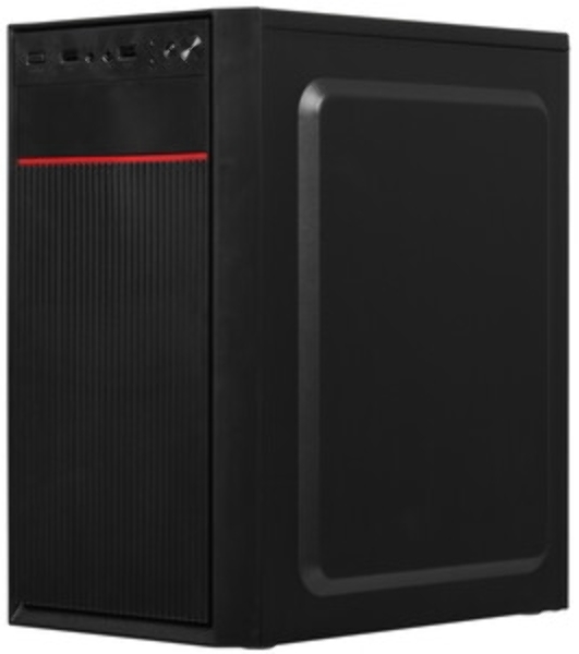 Компьютерный корпус Minitower ExeGate BAA-113-AAA400 (mATX, БП AAA400 с вент. 8см, 2*USB, аудио, черный)