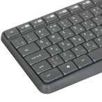 Комплект клавиатура+мышь Logitech MK235 беспроводной, USB, 1000 DPI, серый (заводская гравировка), фото32