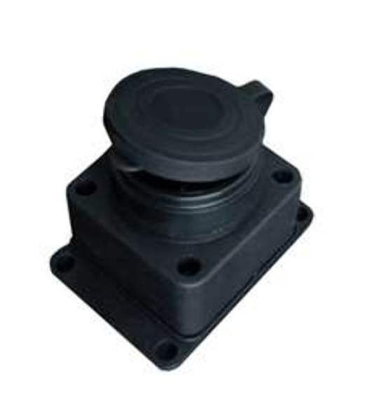 Розетка настенная 16А 250В с заглушкой с заземл. каучук IP44 (еврослот) UNIVersal 602229