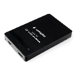 Внешний корпус 2.5' Gembird EE2-U31S-2, черный, USB Type-c, SATA, алюминий, фото3