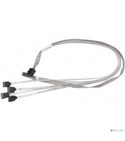 Кабель SuperMicro CBL-SAST-0631 cross-over HDmSAS to 4xSATA 55cm