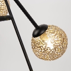 Светильник подвесной HIPER H819-0 6G96Вт BLACK/GOLD, фото4