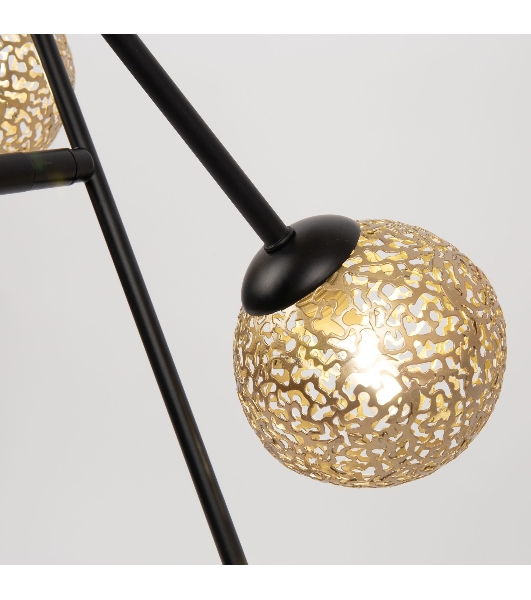 Светильник подвесной HIPER H819-0 6G96Вт BLACK/GOLD