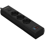 Сетевой фильтр Philips CHP4336BB/51, 3 м, 3 розетки, черный, фото2