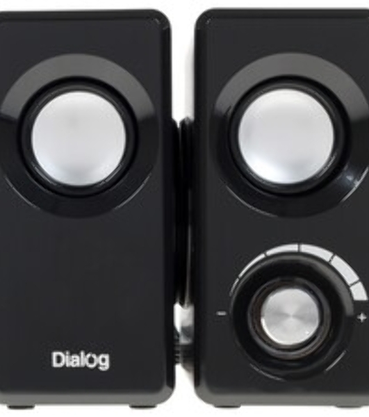 Акустическая система Dialog AST-30UP черный 2х3.5W RMS, активные
