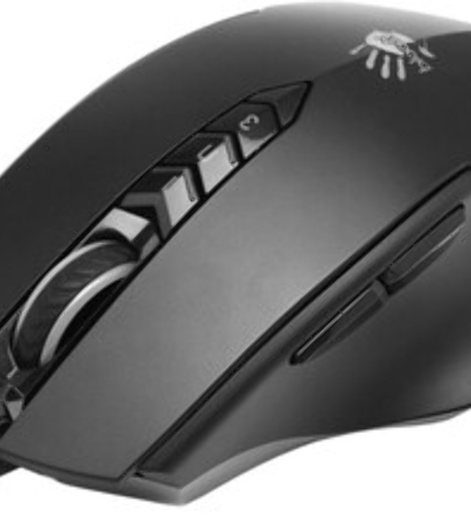 Мышь проводная A4Tech Bloody V8M Max черный, 12000 dpi, USB, кнопки - 10