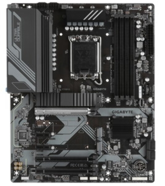 Материнская плата Gigabyte Z790 D, LGA 1700, Intel Z790, 4xDDR5, 4xSATA, 3xM.2, 1xPCI-E 3.0 x1, 1xPCI-E 4.0 x4, 1xPCI-E 5.0 x16, 1xHDMI, 1xDP, 1x 2.5Gb LAN, 4xUSB-A 2.0, 4xUSB-A 3.2 Gen 1, 1xUSB 3.2 Gen 2, 7.1, ATX