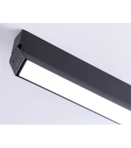Светильник Ambrella light TA1821  BK черный LED 12W 4200K 230*22*87