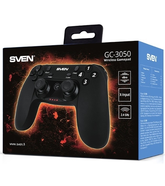 Геймпад беспроводной SVEN GC-3050 SV-016005