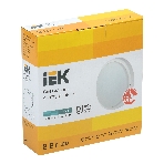 Светильник IEK LDPO0-4001-8-4000-K01LED ДПО 4001 8Вт IP54 4000K круг белый IEK, фото3