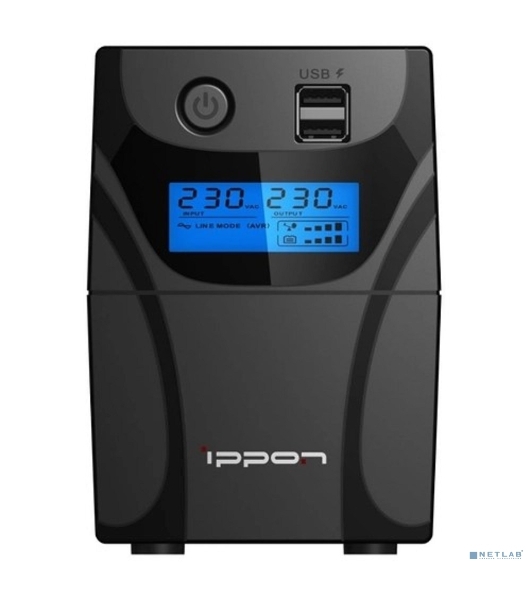 Источник бесперебойного питания Ippon Back Power Pro II Euro 650 360Вт 650ВА черный