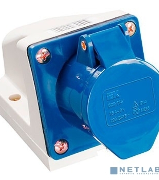 Розетка 125 стационарная 3Р+РЕ+N 32А 380В IP44 IEK