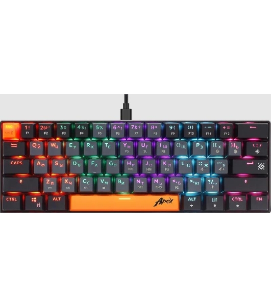Клавиатура проводная Defender USB APEX GK-002 RU