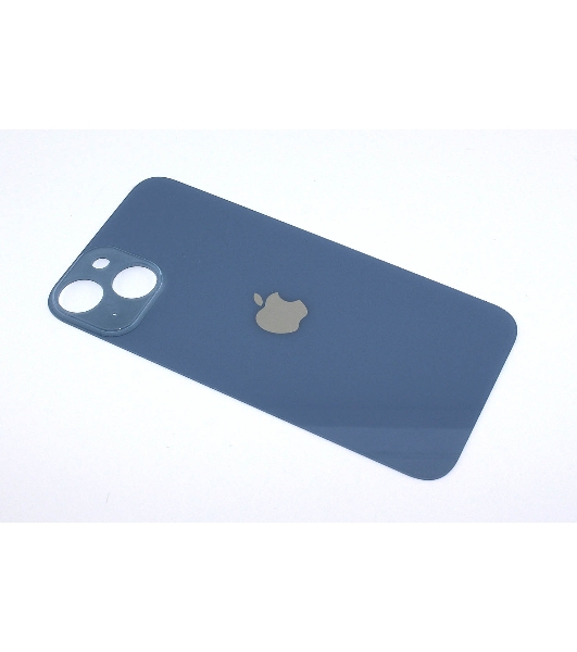 Задняя крышка (стекло) для Apple iPhone 14 синий