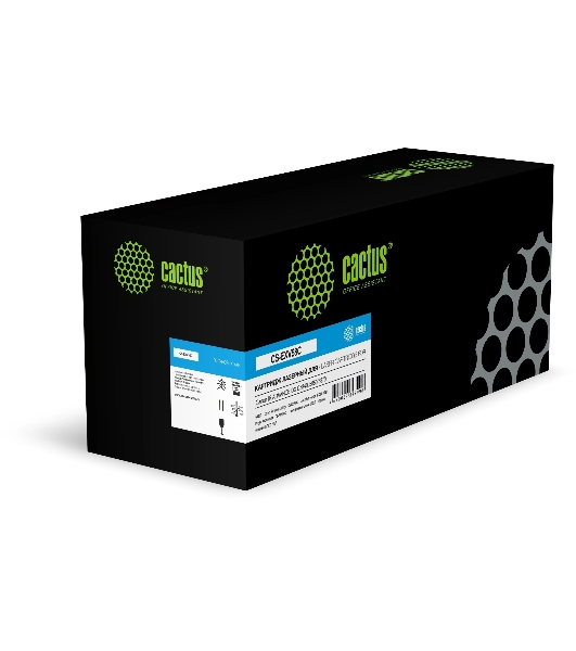 Картридж лазерный Cactus CS-EXV58C голубой (60000 стр.) для Canon IR ADVANCE DX C5840i/5850/5870I