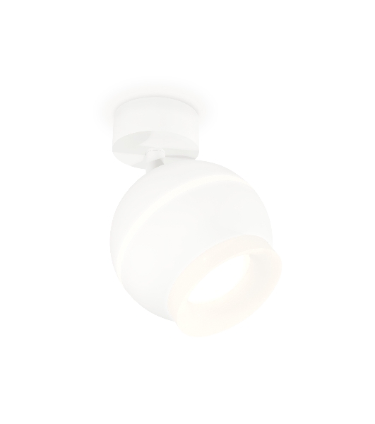 Комплект поворотного светильника Ambrella light XM1101017 SWH/FR белый песок/белый матовый MR16 GU5.3 LED 3W 4200K (A2202, C1101, N7165)