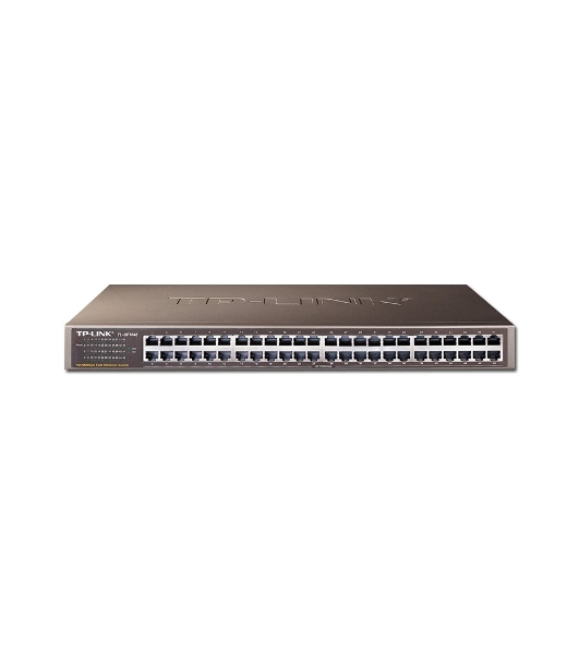 Коммутатор TP-Link SMB TL-SF1048 48-port 10/100M Switch, 48 10/100M RJ45 ports, 1U 19-inch rack-mountable steel case