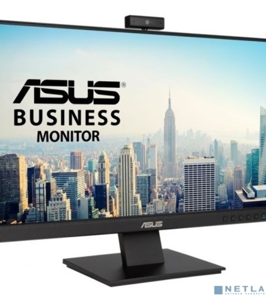 Монитор 23.8' ASUS BE24EQK IPS 1920x1080, 60 Гц, 5 мс, 16:9, 300 кд/м2, 1хHDMI, 1хDP, 1xVGA, web камера, черный