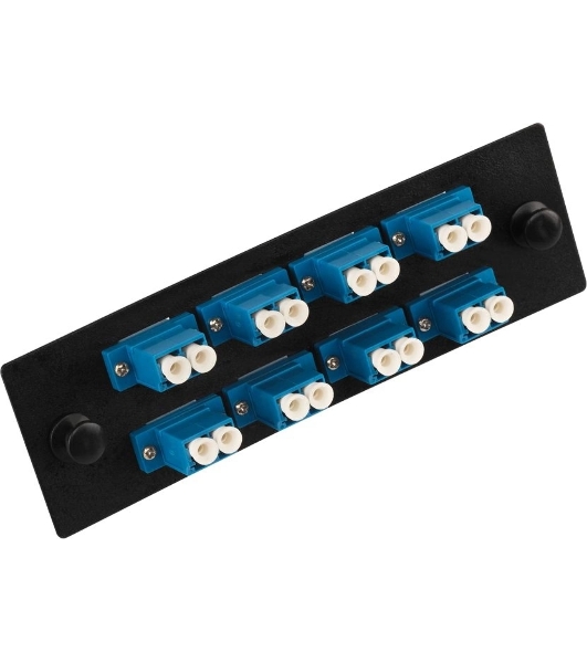 Панель Lanmaster LAN-APM-8X2LC/OS2 1/4 19' 8xLC дупл. 9/125 OS2 (упак.:1шт)