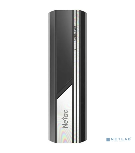 Внешний SSD Netac ZX10, 2TB, USB 3.2 Gen 2 Type-C, R/W 1050/1050, черный