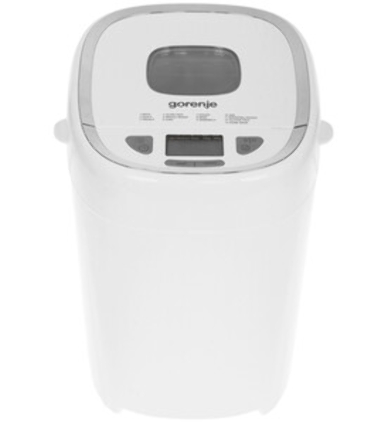 Хлебопечка Gorenje BM900WS белый, 550 Вт, 0.9 кг, 13 программ