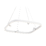 Подвесной светодиодный светильник Ambrella light FL5802/1+4 WH белый 50W 3000K/4200K/6400K 600*600*1200 (без ПДУ), фото6