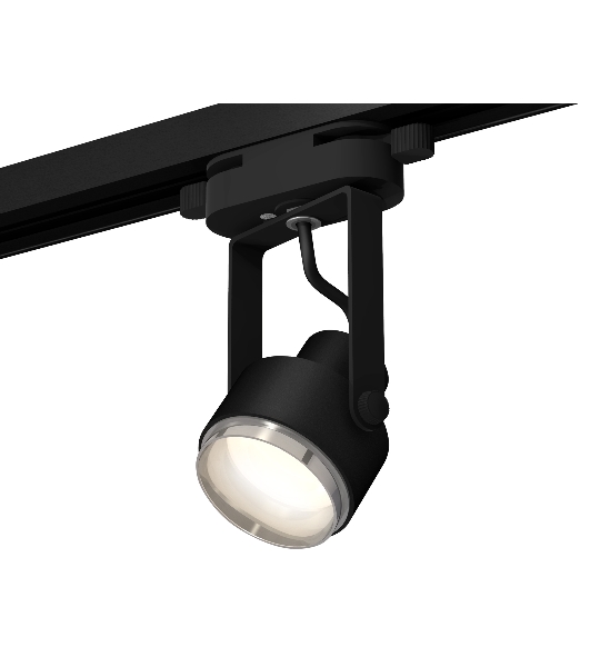Светильник Ambrella light XT6602021 PBK/PSL черный полированный/серебро полированное MR16 GU10 (C6602, N6122)