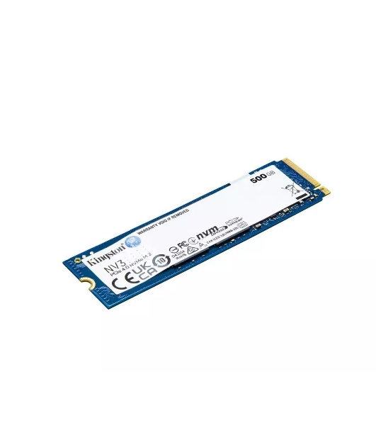 Накопитель SSD Kingston NV3, 500Gb, M.2 2280, PCIe 4.0 x4, NVMe, R/W 5000/3000