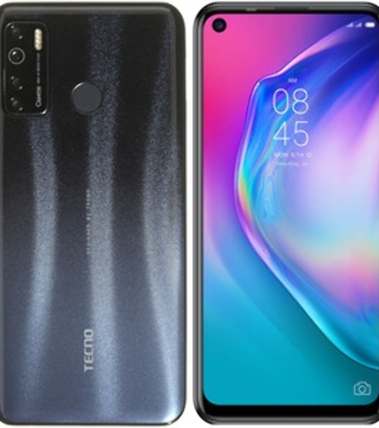 Дисплей для Tecno Camon 15 черный