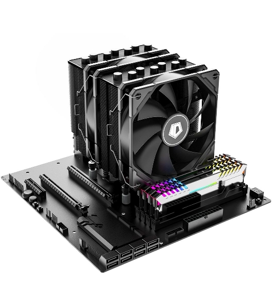 Кулер ID-COOLING SE-207-XT ADVANCED черный 120мм алюминий/медь 1800rpm 35db 4-pin 280W 154мм
