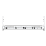 Дисковые массивы Synology Mount Kits RKM114 Комплект 1U фиксированных направляющих для установки устройств Synology в стойку 19', фото 1