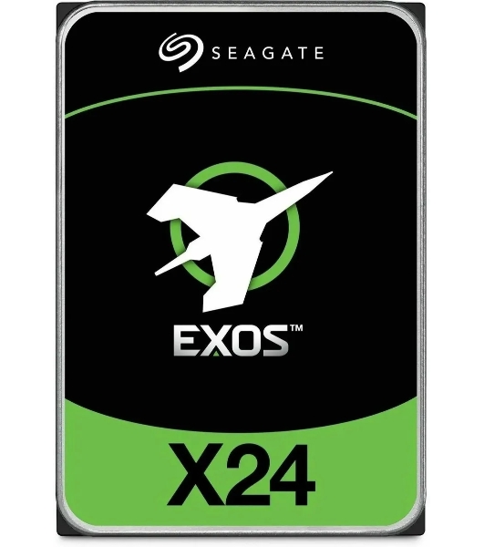 Жесткий диск серверный Seagate 3.5'; 24Tb Exos X24 SATA 6Gb/s ST24000NM002H