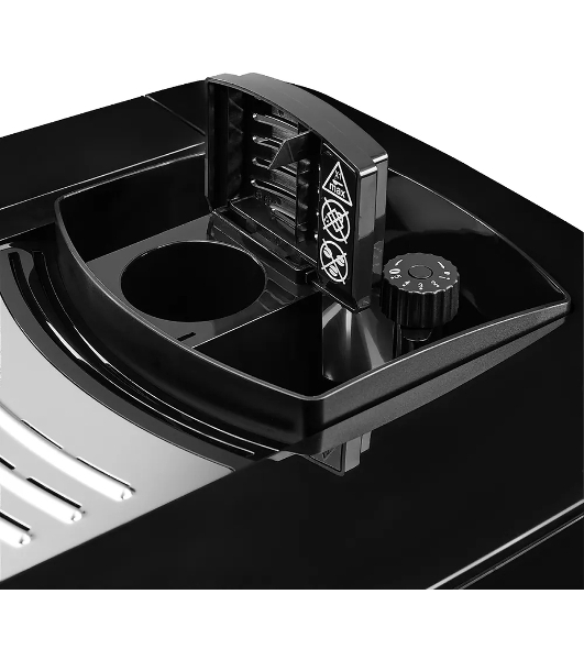 Автоматическая кофемашина Kuppersberg KCM 182 Black коллекция High-Tech,управление сенсорное,максимальное давление 20 бар,емкость для воды 1.8л, есть капучинатор,приготовление кофе автоматическое, материал панели стекло, черный
