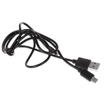 Кабель Qumo light series, USB-MicroUSB, 1м, 5В, 1A, опл. PVC, кон. PVC, черный, фото2
