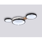 Светильник Ambrella light FL4814/3 BK/WH черный/белый 3000K-6400K 45W 620*290*55 (ПДУ ИК), фото7