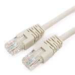 Патч-корд UTP Cablexpert cat.6, 5м, литой, многожильный, серый, фото 1