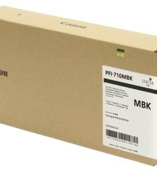 Картридж струйный Canon PFI-710 MBK 2353C001 черный матовый (700мл) для Canon TX-2000/TX-3000/TX-4000
