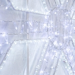 Фигура световая Neon-night 'Снежинка' 125х120 см, 200 LED, IP65, цвет свечения белый, фото3