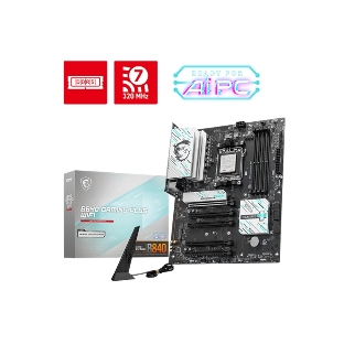 Материнская плата MSI B840 GAMING PLUS, Socket AM5, AMD B840, 4xDDR5, 4xSATA, 2xM.2, 1xPCI-E 4.0 x16, 1xPCI-E 3.0 x4, 3xPCI-E 3.0 x1, 1xHDMI, 1x 2.5Gb LAN, 4xUSB-A 2.0, 2xUSB-A 5Gbps, 1xUSB-C 5Gbps, 1xUSB-A 10Gbps, 1xUSB-C 10Gbps, 3x3.5 мм, 7.1, ATX