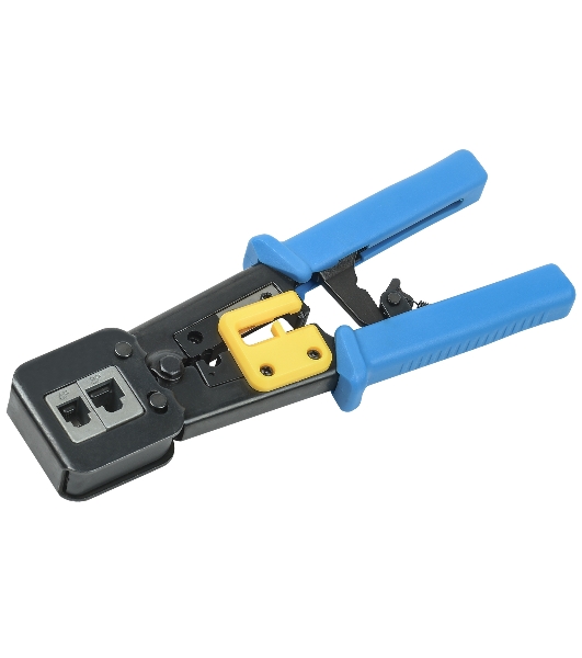 Инструмент обжим ITK TM1-B11H для RJ-45,12,11 с x рап. ме x . сине-оранж