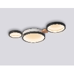 Светильник Ambrella light FL4814/3 BK/WH черный/белый 3000K-6400K 45W 620*290*55 (ПДУ ИК), фото6