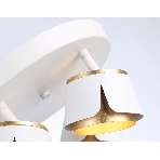 Светильник Ambrella light TN71241/4 WH/GD белый/золото GX53/4 D250*147, фото4