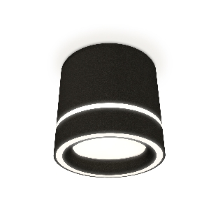 Светильник Ambrella Light XS8111004 SBK/FR черный песок/белый матовый GX53 (C8111, N8434)