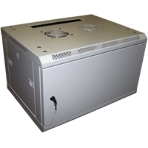 Шкаф настенный серии Pro, 12U 600x600, стеклянная дверь, фото 1