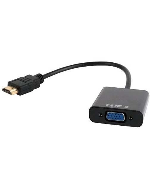 Переходник Gembird-Cablexpert Переходник HDMI-VGA, 19M/15F (A-HDMI-VGA-03)