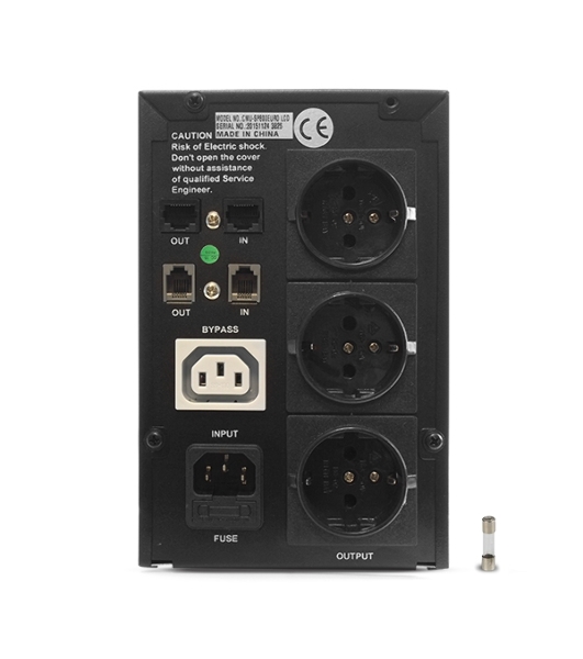 Источник бесперебойного питания Crown CMU-SP800EURO/800 ВА/450 Вт/1 х IEC 320 C13 (компьютерная), 3 х CEE 7 (евророзетка)