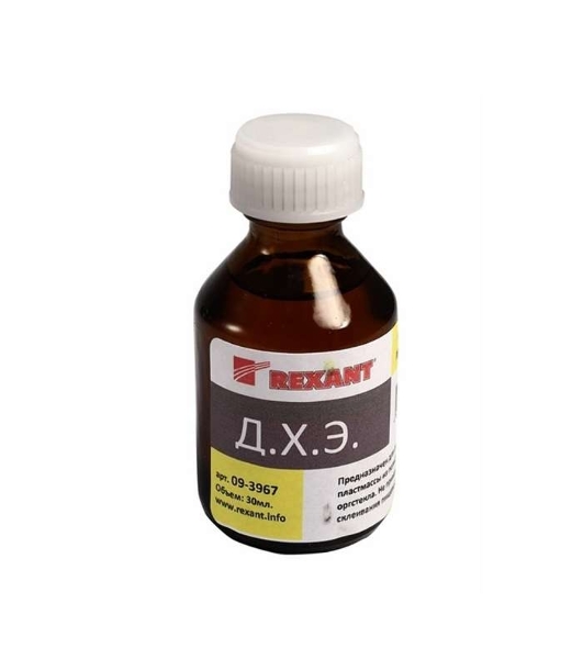 Клей для пластмассы Rexant, 'ДХЭ', 30 мл