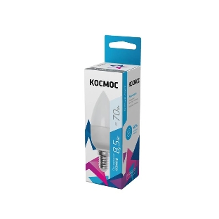 Лампа светодиодная Космос LED BASIC CN 8.5Вт 220В E14 4500К