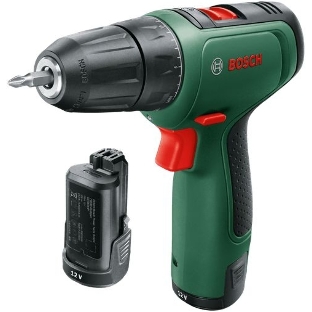 Дрель-шуруповерт Bosch EasyDrill 1200, 12 В, 1.5 Ач, 30 Нм, щеточный