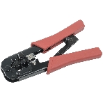Инструмент обжим ITK TM1-B11H для RJ-45,12,11 с x рап. ме x . сине-оранж, фото5